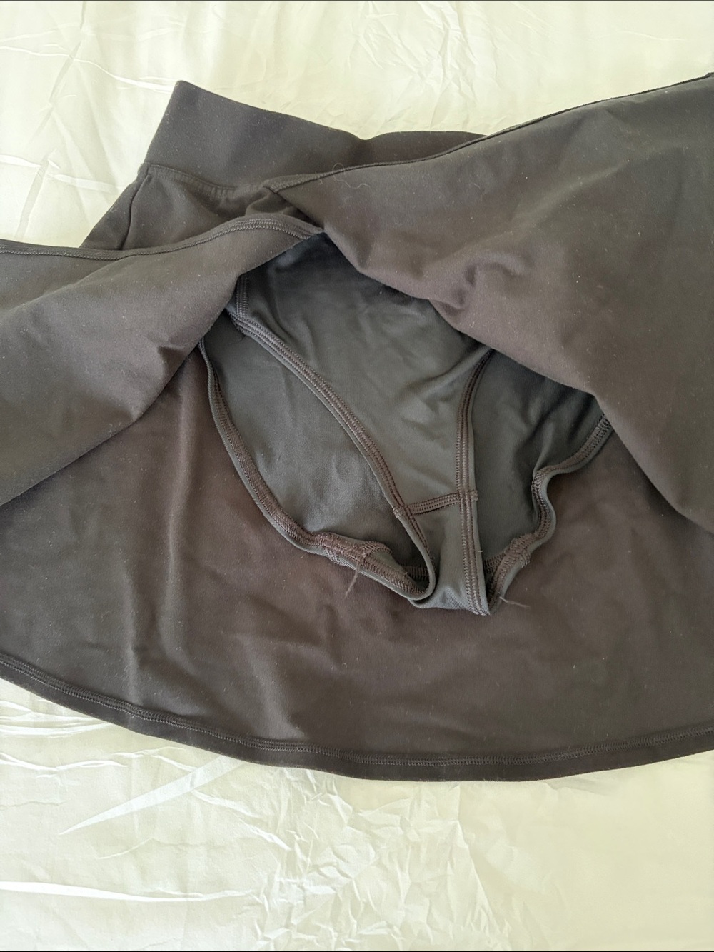 ALO Yoga Black Athletic Skirt - Picture 4 of 5